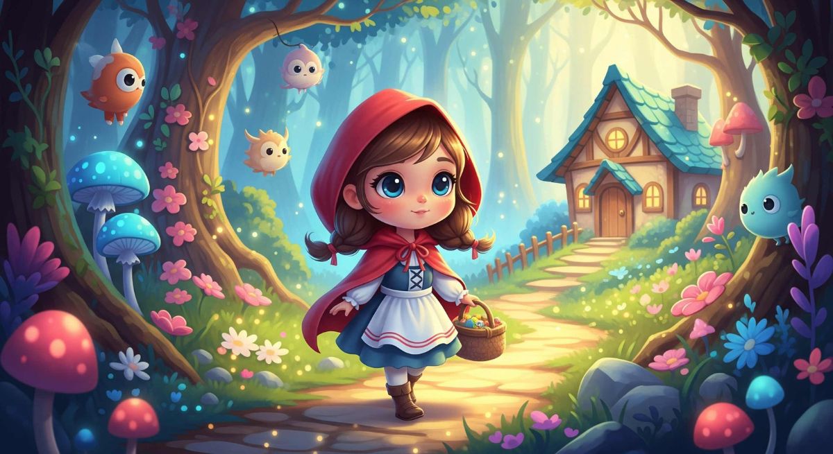 Little Red Riding Hood - children's story about trusting intuition